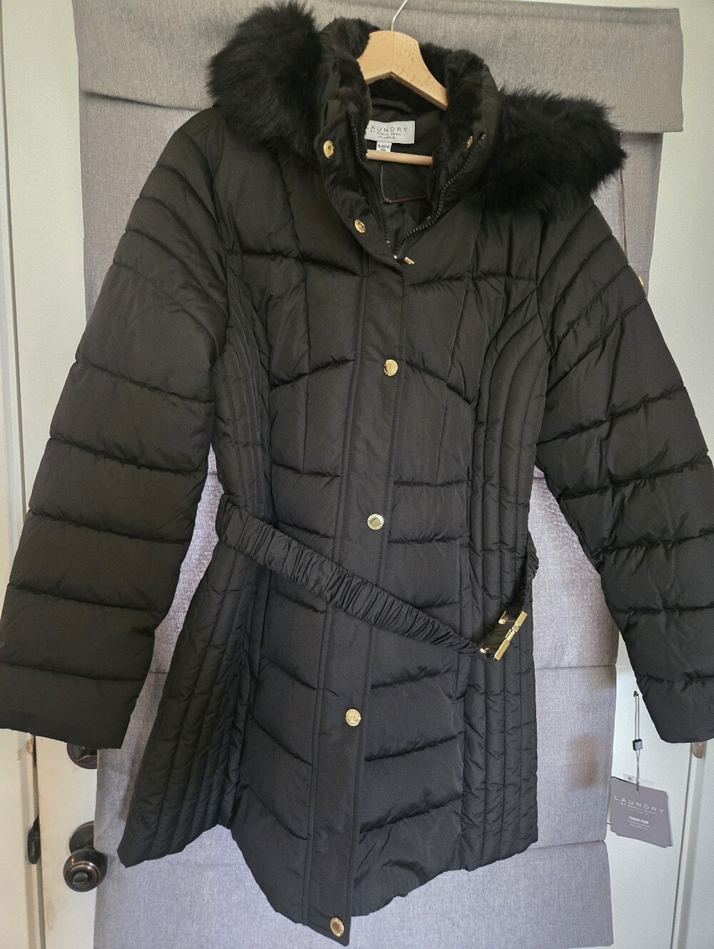NEW Laundry by Shelli Segal puffer jacket Size XL - Picture 6 of 7